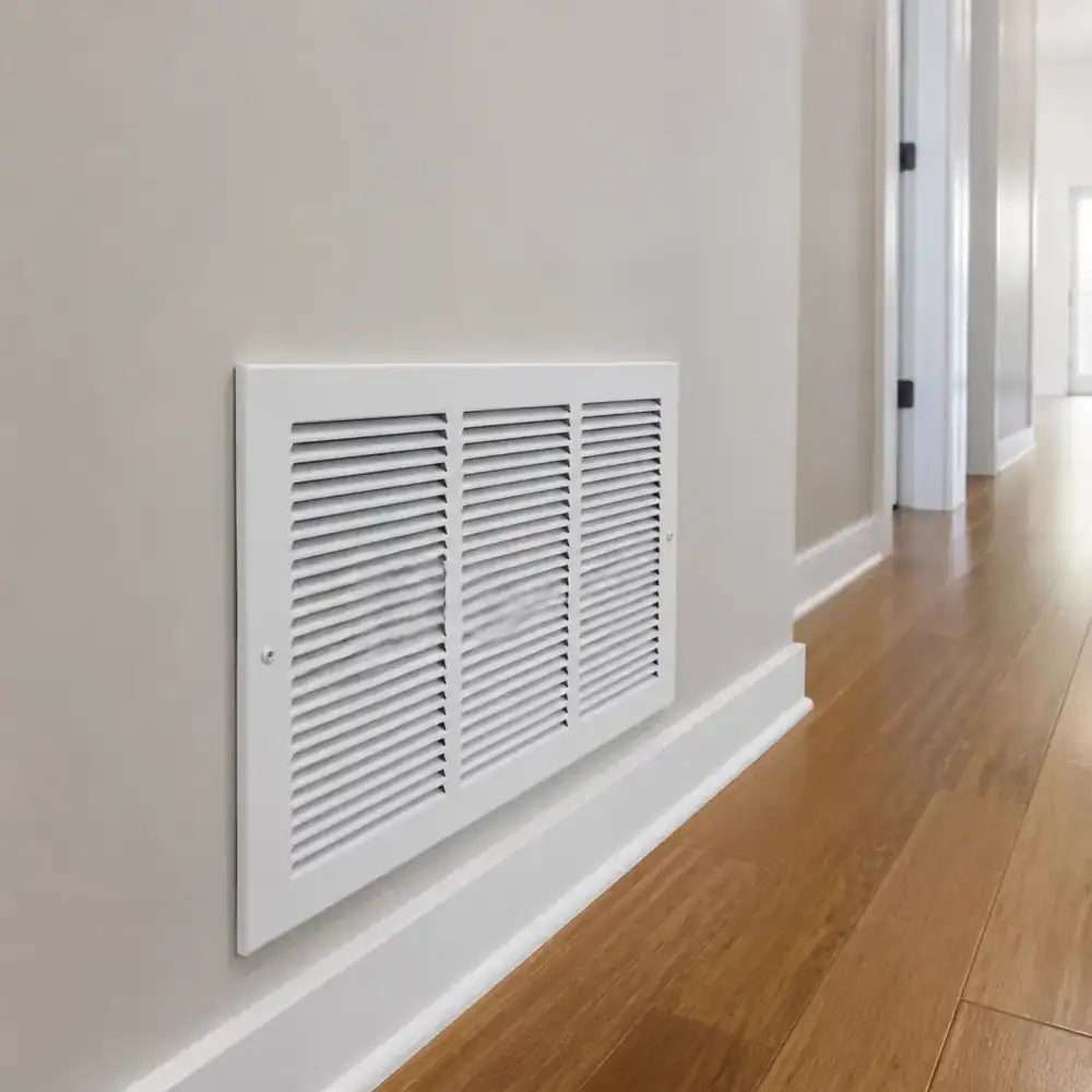 Return Vent Cleaning by a Pure Breeze technician